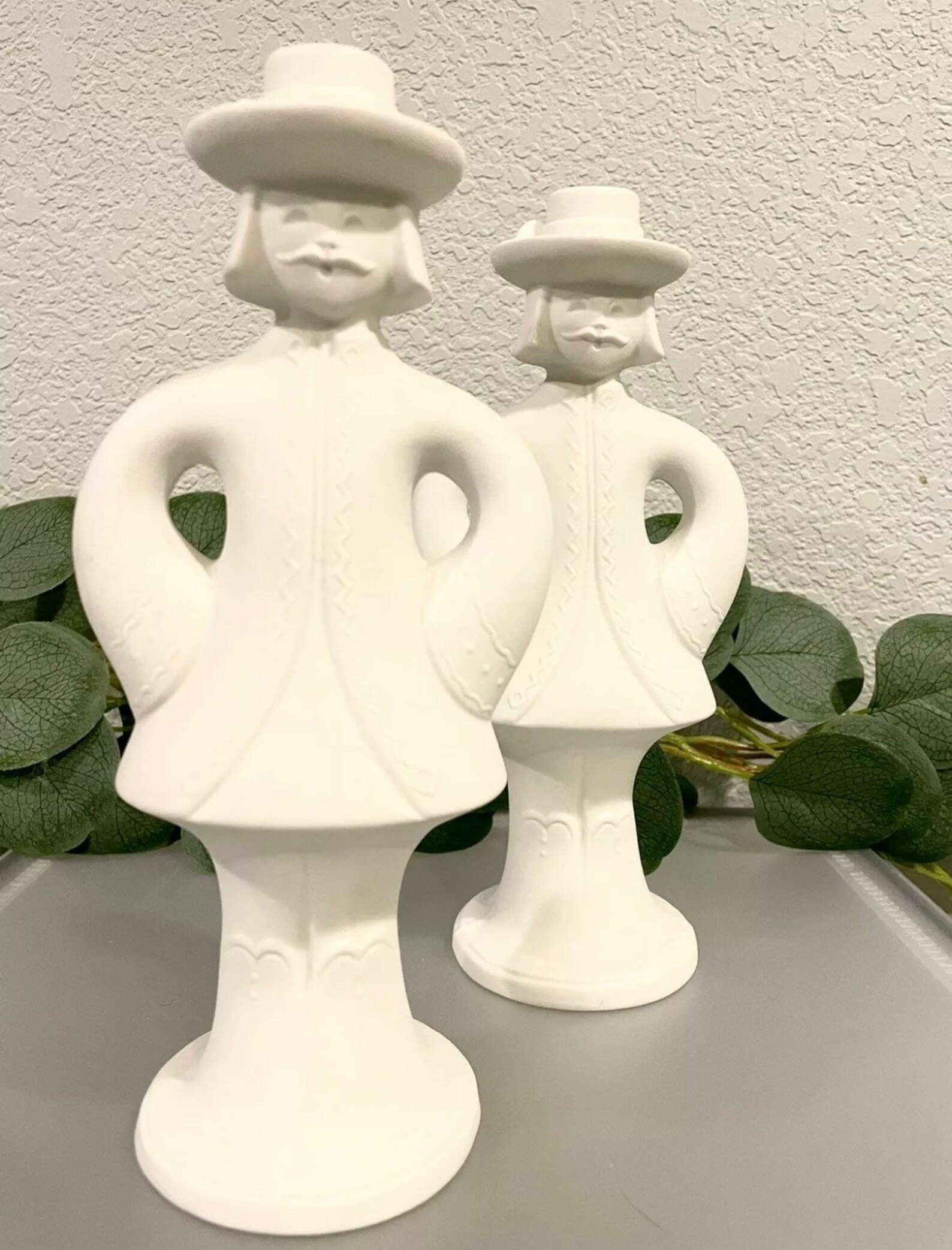 RARE 9 Kaiser W Germany Bisque Porcelain Figurines Set of 2 Etsy