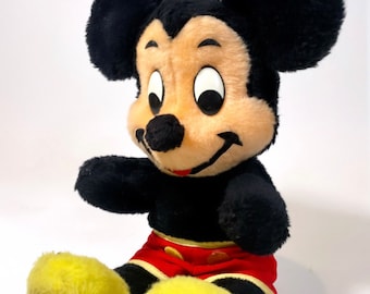 Vintage Walt Disney Production Mickey Mouse Plush 17” California