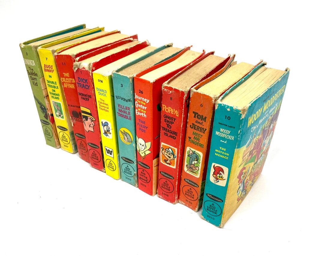 Vintage BIG Little Books Your Choice No Missing Pages Etsy