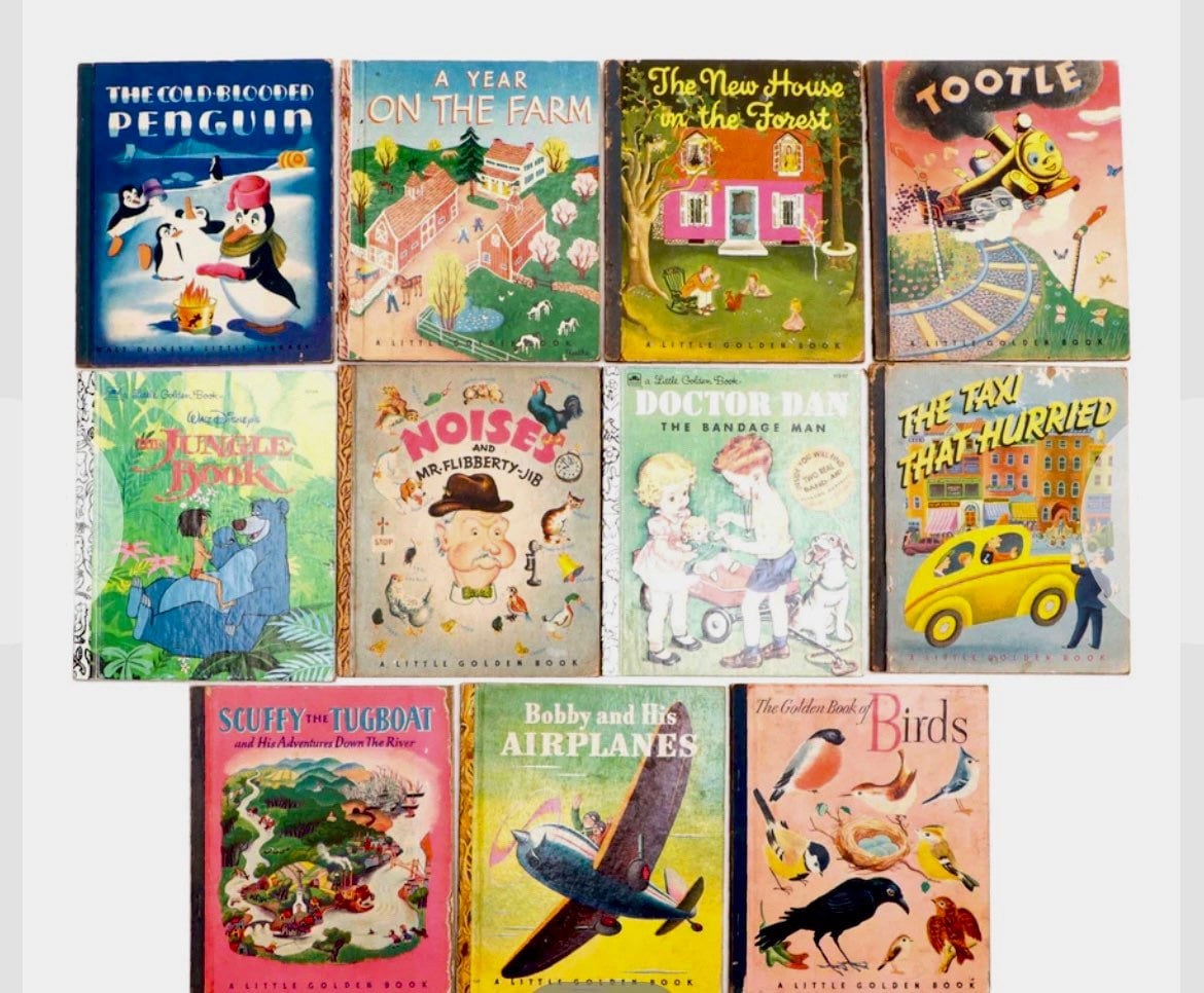 1940s Little Golden Books Classics You Pick Etsy