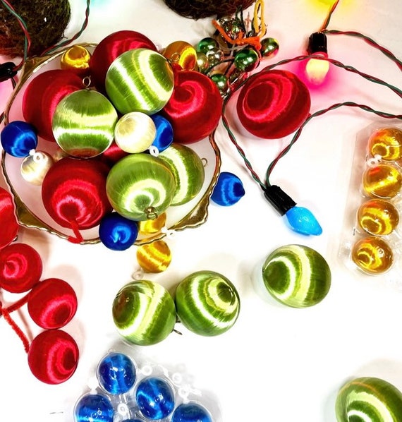 Handy Hands Decor Satin Covered Styrofoam Balls 3