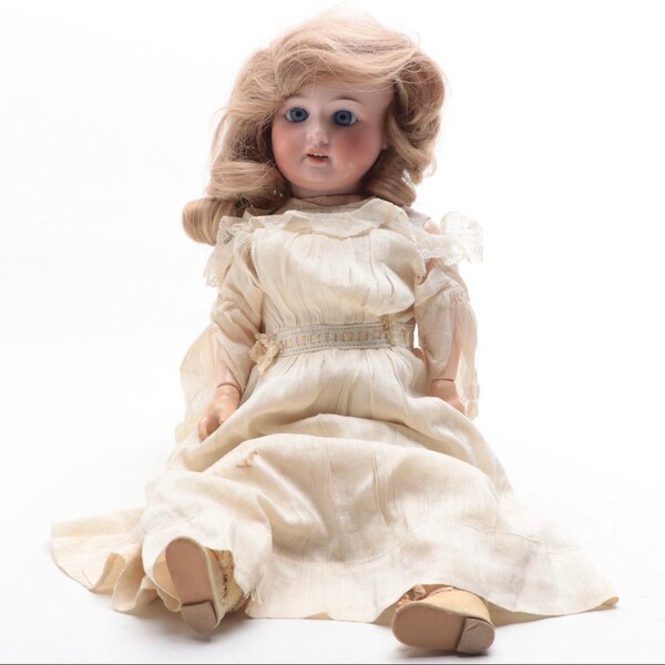 Rare 1800’s Armand Marseille Bisque & Composition Doll 1894 AM DEP 2 | German Antique Dolls