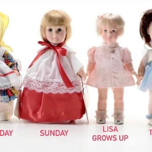 Vintage EFFANBEE Dolls in Original Boxes YOUR CHOICE!  Day By Day