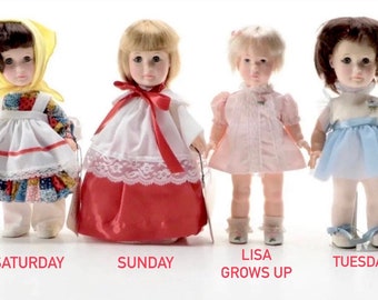 Vintage EFFANBEE Dolls in Original Boxes YOUR CHOICE!  Day By Day