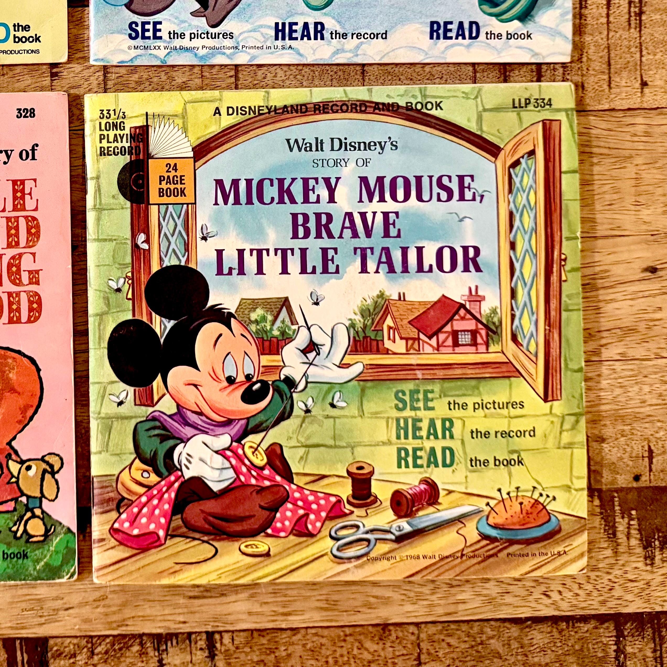 Free Ship! Vintage Walt Disney Storybook Record & Book, Your