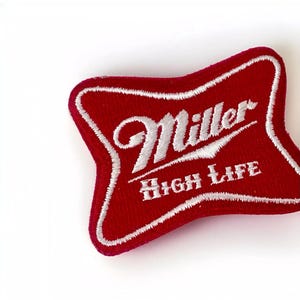 Vintage MILLER High Life Beer Delivery Driver Embroidered Patch 1960 ...