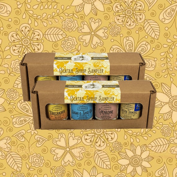 Cocktail Syrup Sampler Box