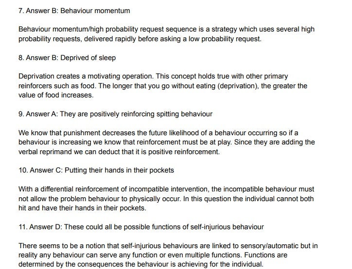 Registered Behavior Technician Mock Exam 2 Package | RBT Mock Exam 2 ...