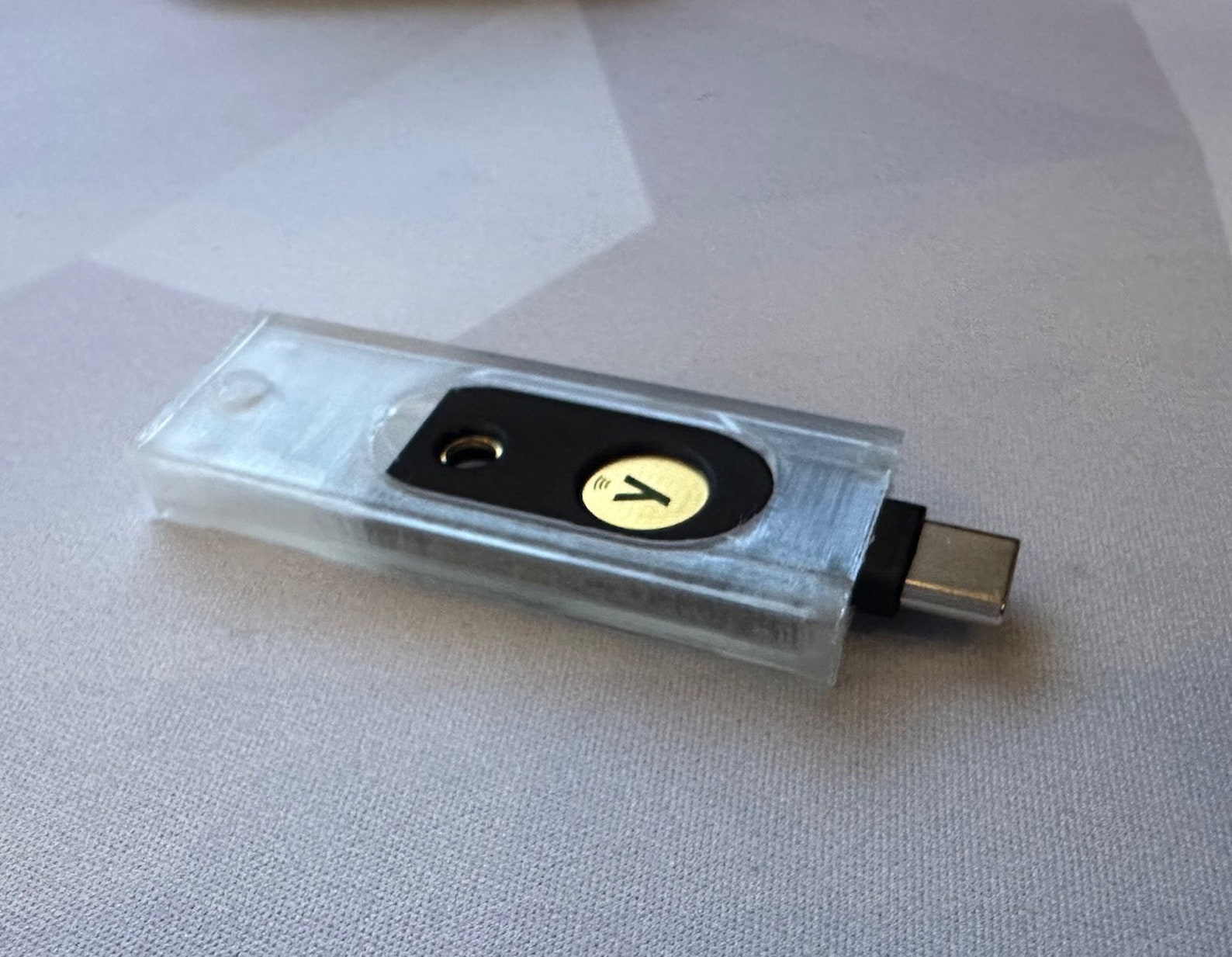 Yubikey 5 NFC Slideout Case/keychain Etsy