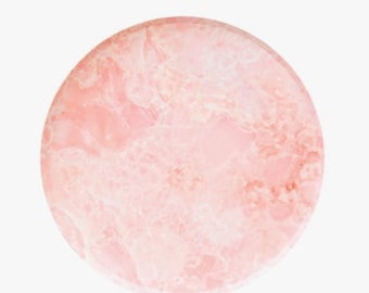 7&quot; inch Rose Quartz Pattern Paper Plates