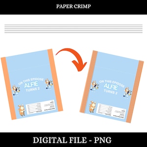 Sertissage papier PNG : Images PNG pour sacs à puces, cadeaux et travaux manuels - Téléchargement numérique