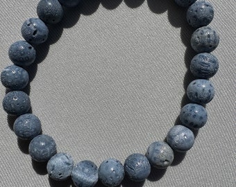 Blue Sponge Coral bracelet