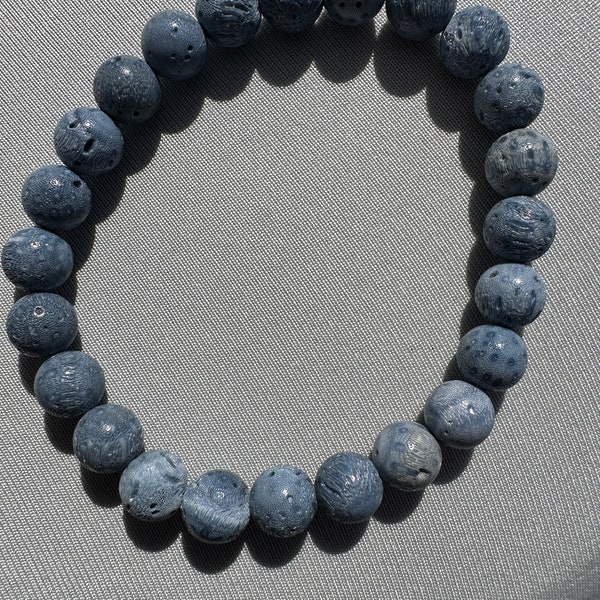 Blue Sponge Coral bracelet