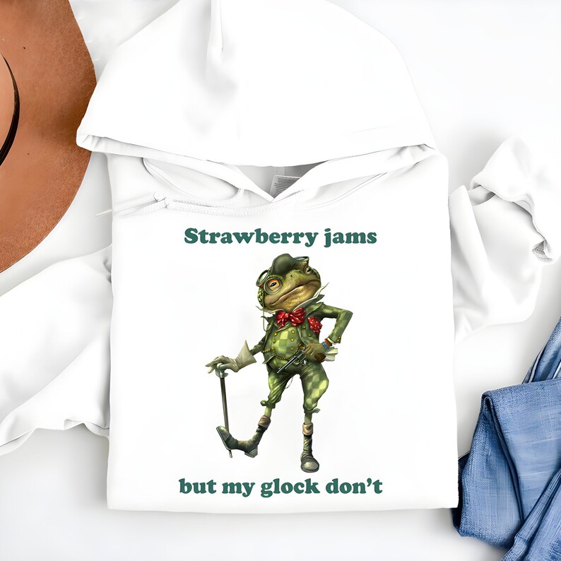 Strawberry Jams but My Glock Dont Shirt Comfort Colors Funny - Etsy UK