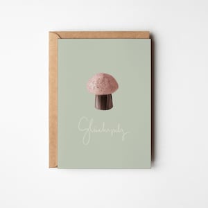 Postkarte Glückspilz, A6/A7