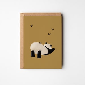 Postkarte Panda, A6