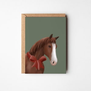 Postkarte Pferd, A6