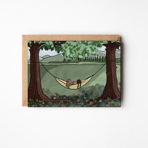 Postkarte Freundschaft, A6