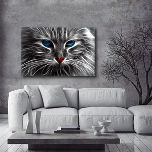 Canvas Wall Art. Cat