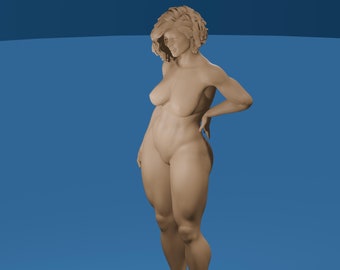 Sexy Muscular Mommy STL File