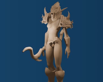 Elf Hunter with Bow Figure