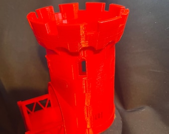 Dungeons and Dragons Dice Tower Round