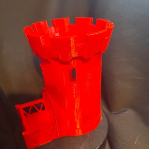 Dungeons and Dragons Dice Tower Round