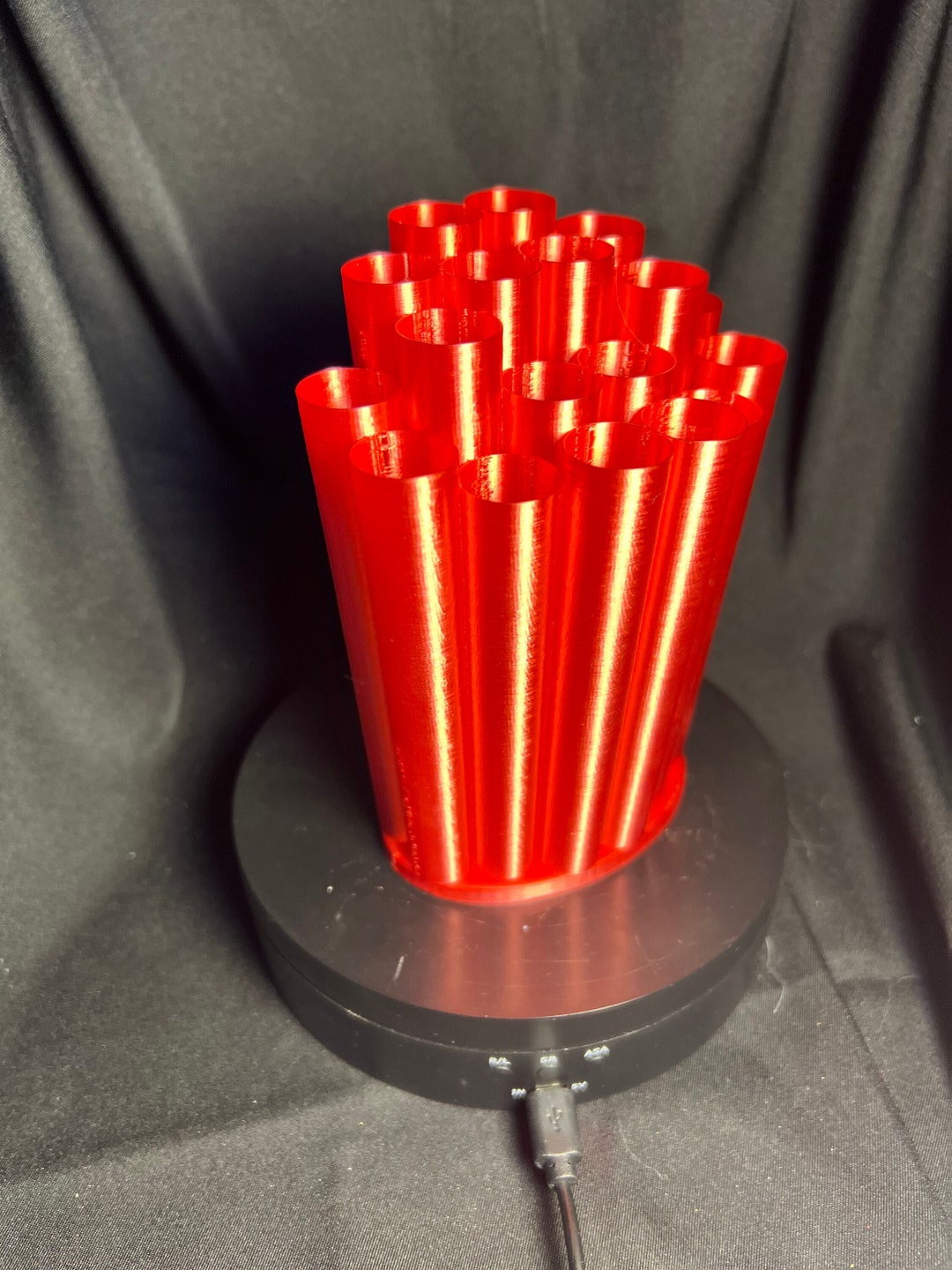 Multilength Tubular Brush Holder Etsy