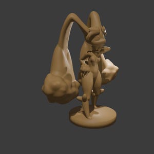Sexy Cartoon Bunny / STL Printable / Video Game Bunny