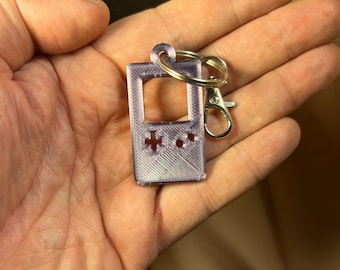 Gameboy keychain / Gamer Keychain