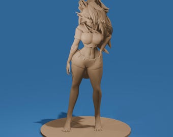 Loona Fox Girl STL Files