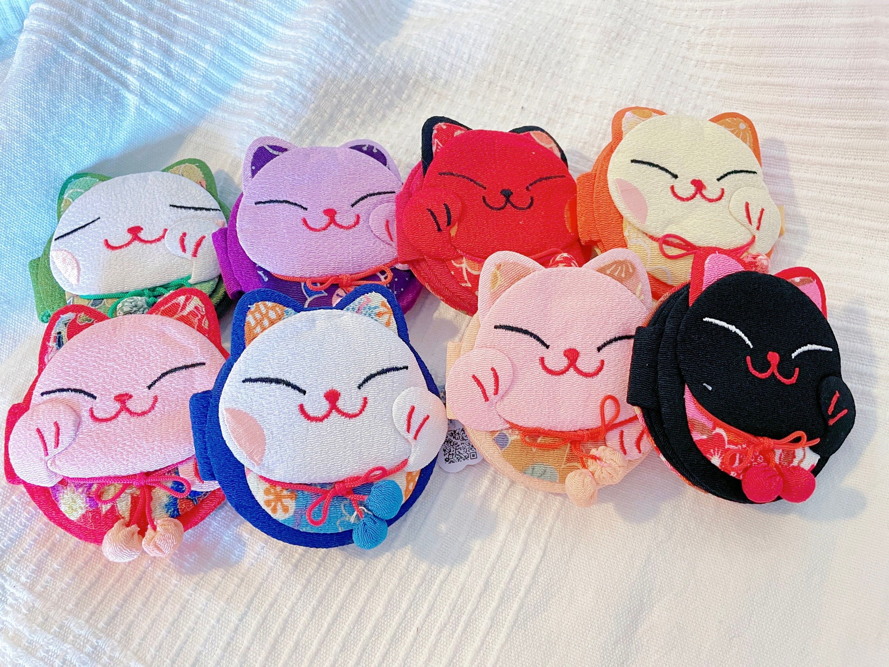 Miroir de Poche Pliable Maneki Neko Miroir/Cadeau Japonais