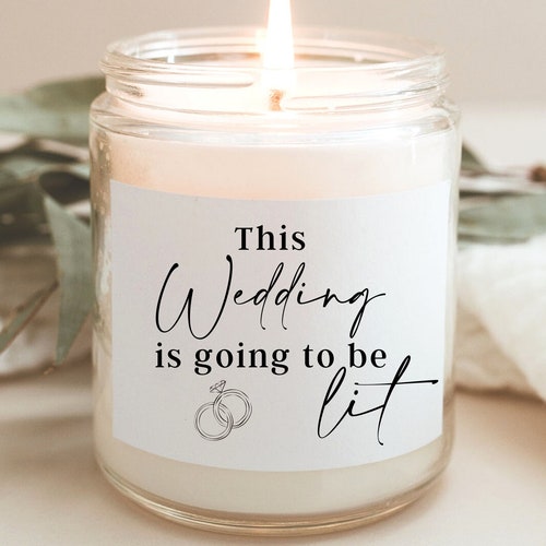 Candle Labels Personalized Bridesmaid Gift Bridesmaid Candle ...