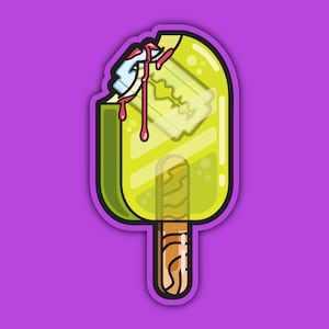 Razor Pop Vinyl Sticker