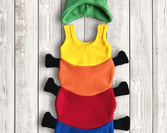 Baby caterpillar costume, toddler Halloween costume