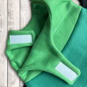 Velcro shoulder
