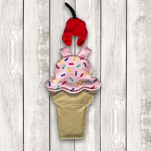 Ice cream cone costume, cute child’s Halloween costume, toddler girl costume