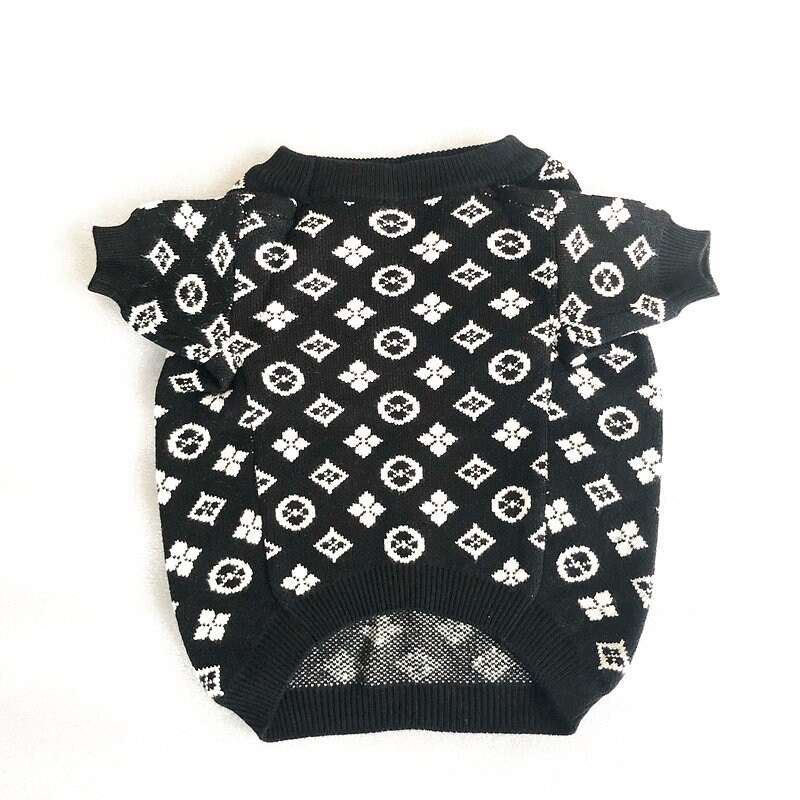 Magnifique Pull Pour Chien Monogramme