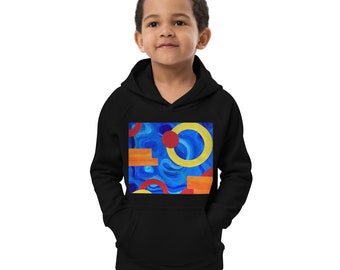Funky Blues Kids Eco Sudadera con capucha