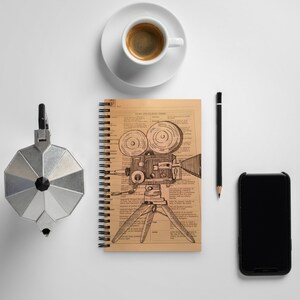 Kamera Action Spiral Notizbuch