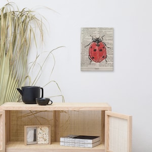 Lady Bug Canvas