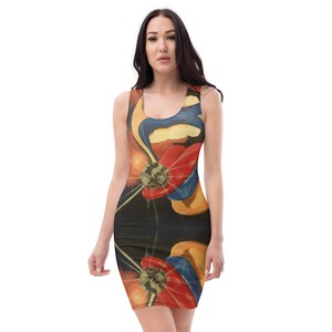 Disco Mouth Sublimation Cut & Sew Dress