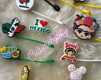 Mexican Culture Straw Covers