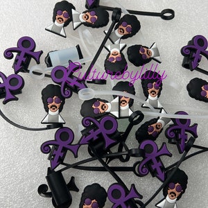 Purple Storm Straw Covers