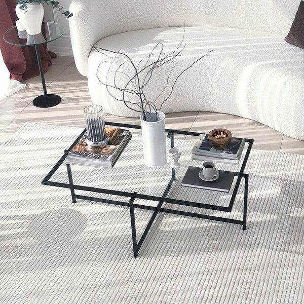 Black Rectangle Table Base Etsy