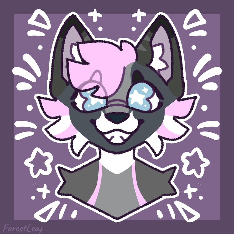 CLOSED Cheap MINI Furry Busts! Fursona Icon for pfp image 8