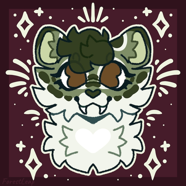 CLOSED Cheap MINI Furry Busts! Fursona Icon for pfp image 6