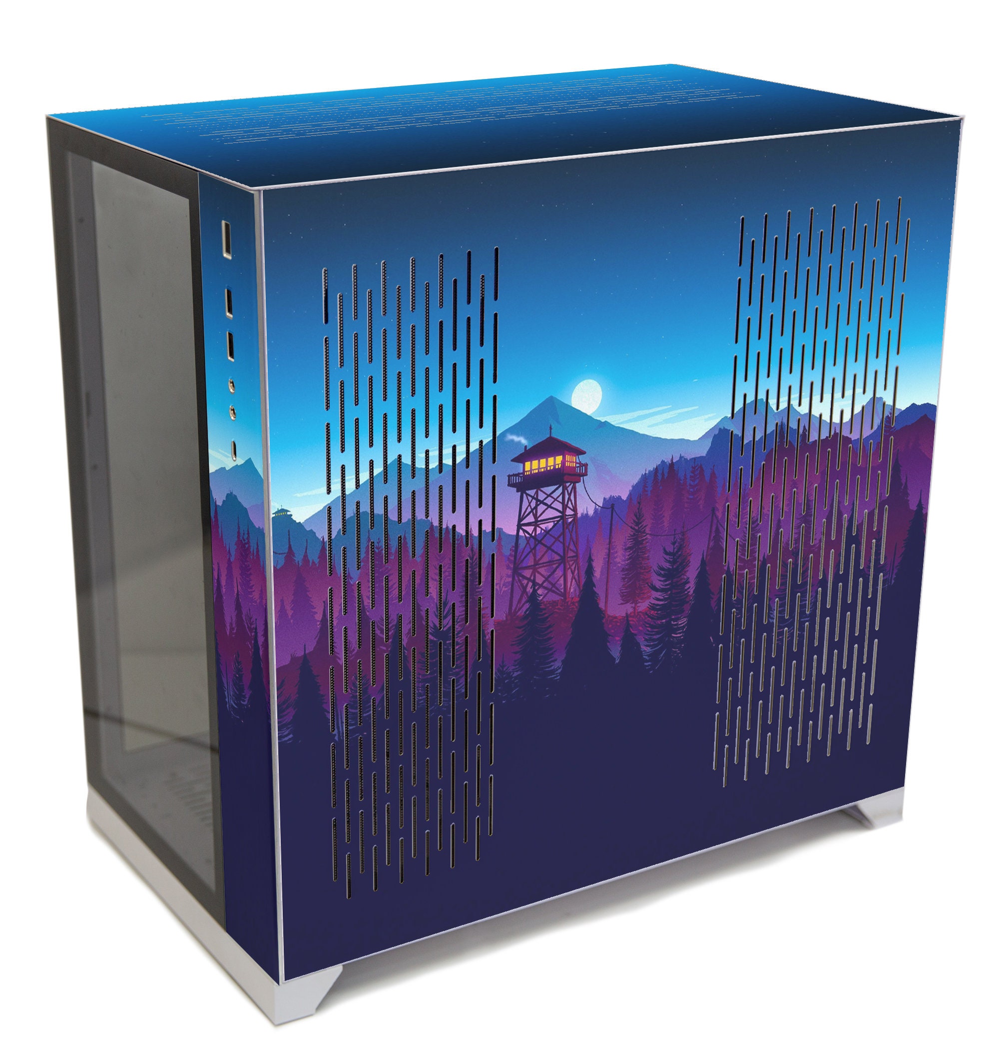 Firewatch Lian Li O11D PC Case Skin Custom Computer Case Skin Decal