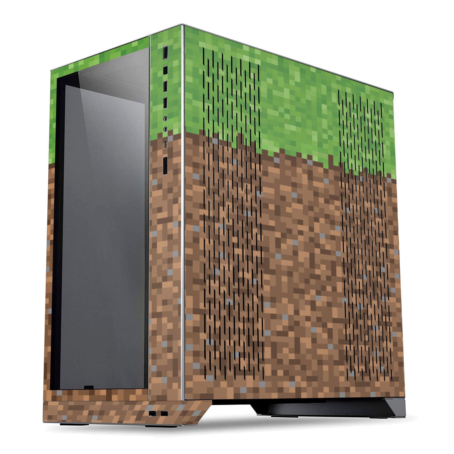 Dirt Block Lian Li O11D XL PC Case Skin Custom Computer Case Skin Decal