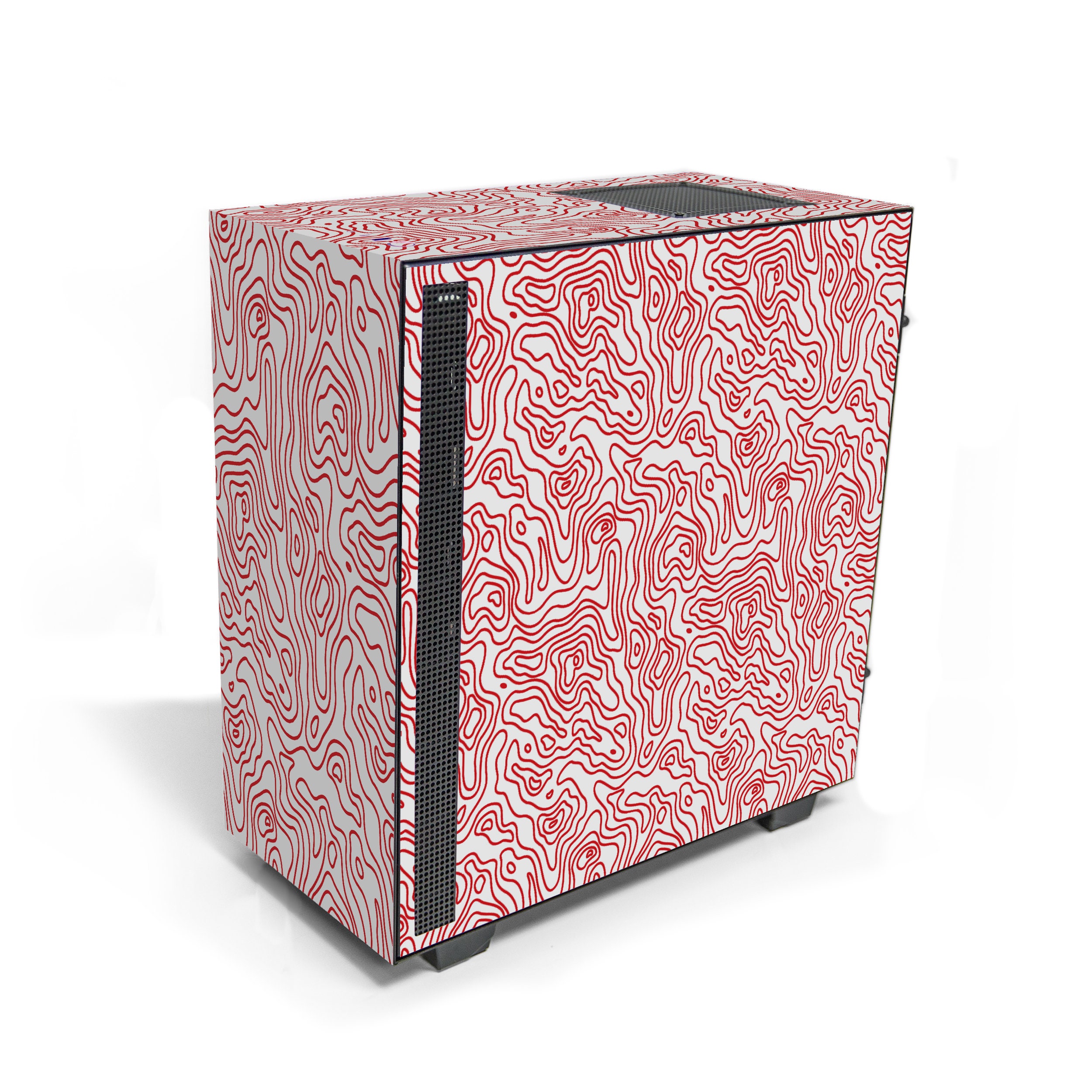 Red Topo NZXT H510 PC Case Skin Custom Computer Case Skin Etsy Canada